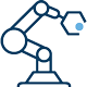 Icon of a robotic arm