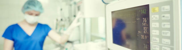 Nurse in a hospital room