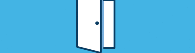 Open door icon