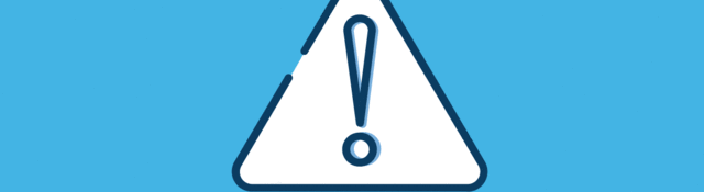 Triangle warning icon