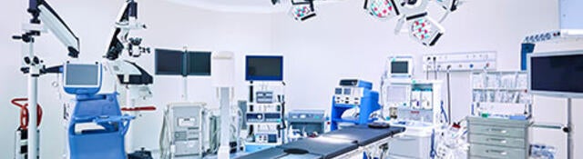 Inside of an operating room
