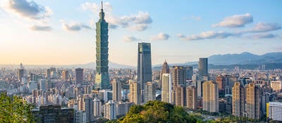 Taiwan skyline during the day