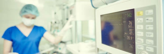 Nurse in a hospital room