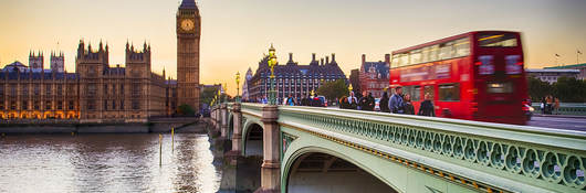 London Bridge at dusk