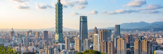 Taiwan skyline during the day