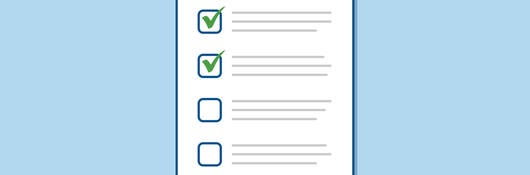 Checklist graphic