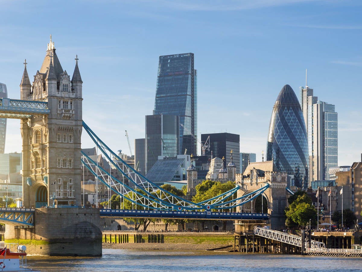 London Tower Bridge.