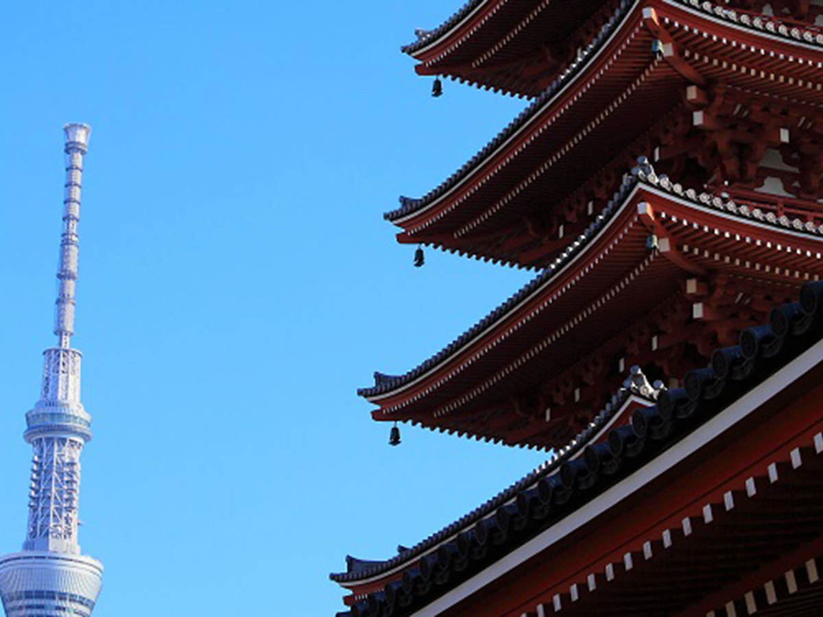 A pagoda in Japan