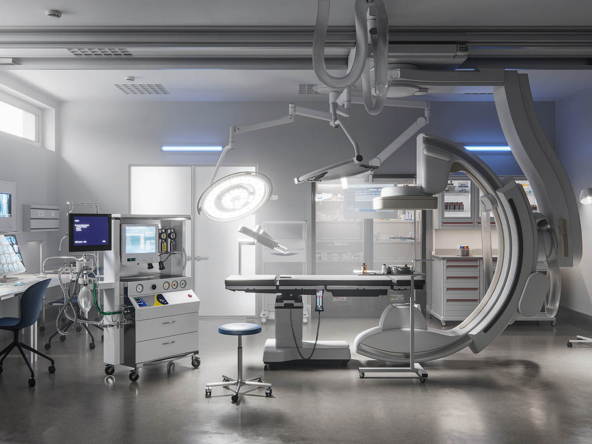 An operating room