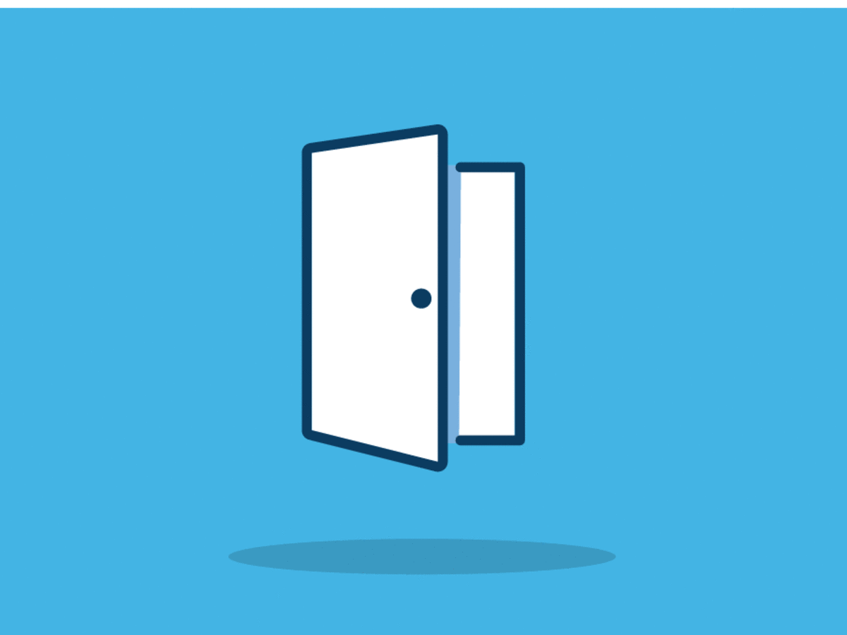 Open door icon