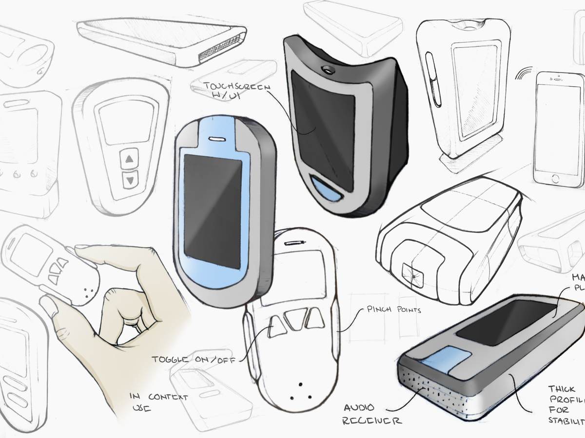 Medical device sketch page