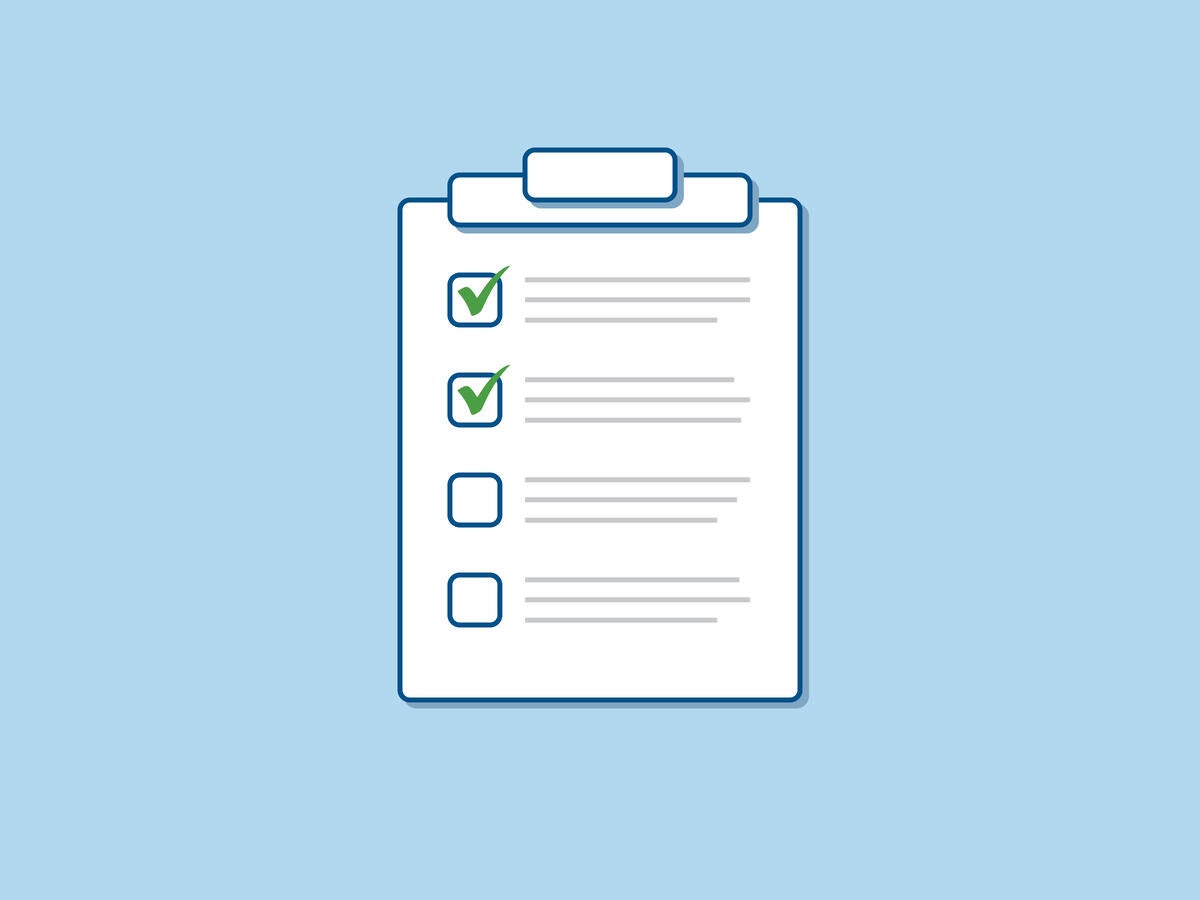 Checklist graphic