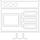 Icon of a software program on a computer
