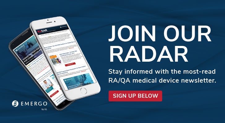 RADAR : Market Access Newsletter | Emergo by UL