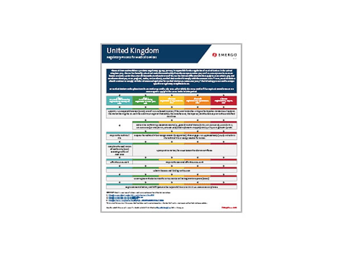 Sample document of United Kingdom Regulatory Process for Medical Devices