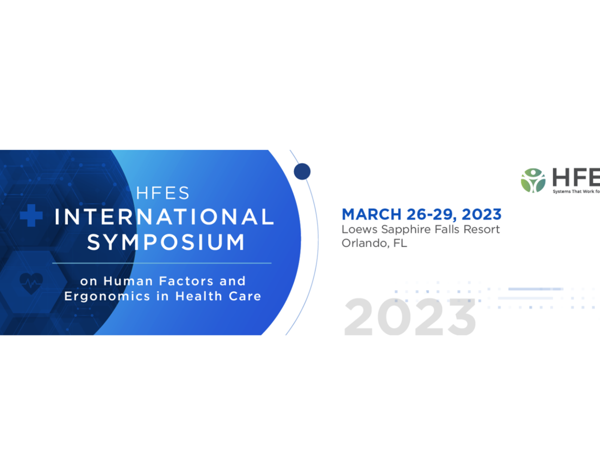 International Symposium on Human Factors and Ergonomics in Health Care 2023